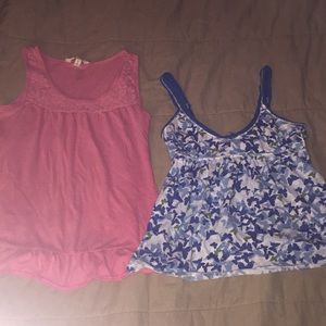 2 AEROPOSTALE TANK TOPS